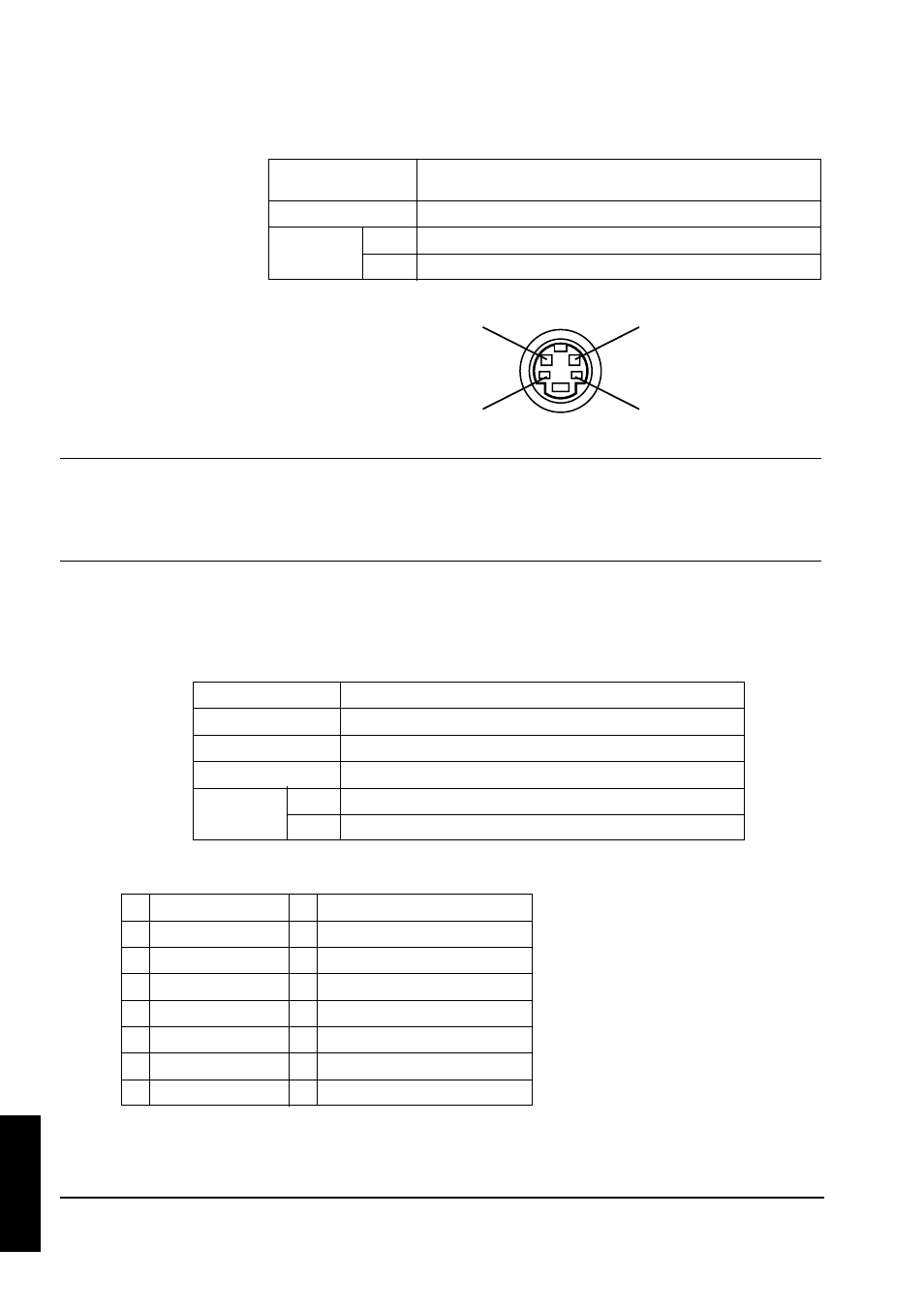 A.5 connection to the rgb signal terminal, A.4 connection to the video signal terminal, Technical | A) input signal / output signal, B) signal input terminal / output terminal, A) input signal, B) signal input terminal | 3M MP8745 User Manual | Page 30 / 39