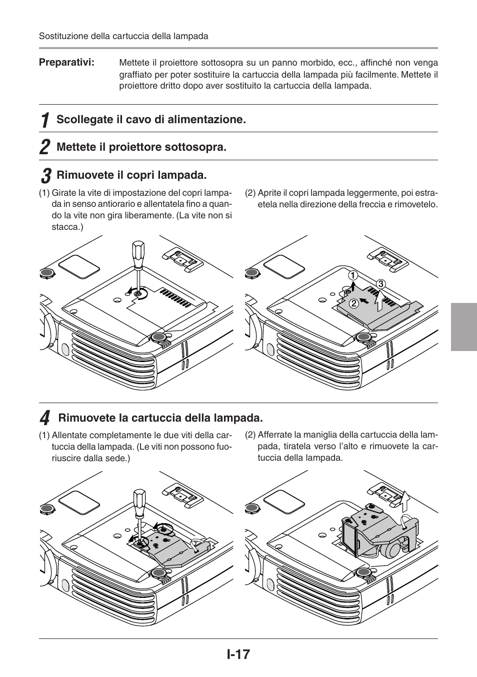 I-17 | 3M PX5 User Manual | Page 74 / 95