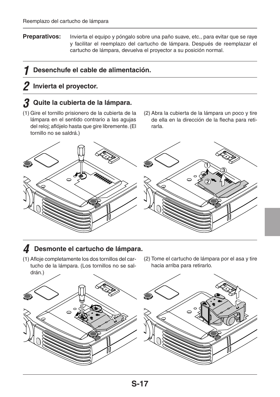 S-17 | 3M PX5 User Manual | Page 93 / 95