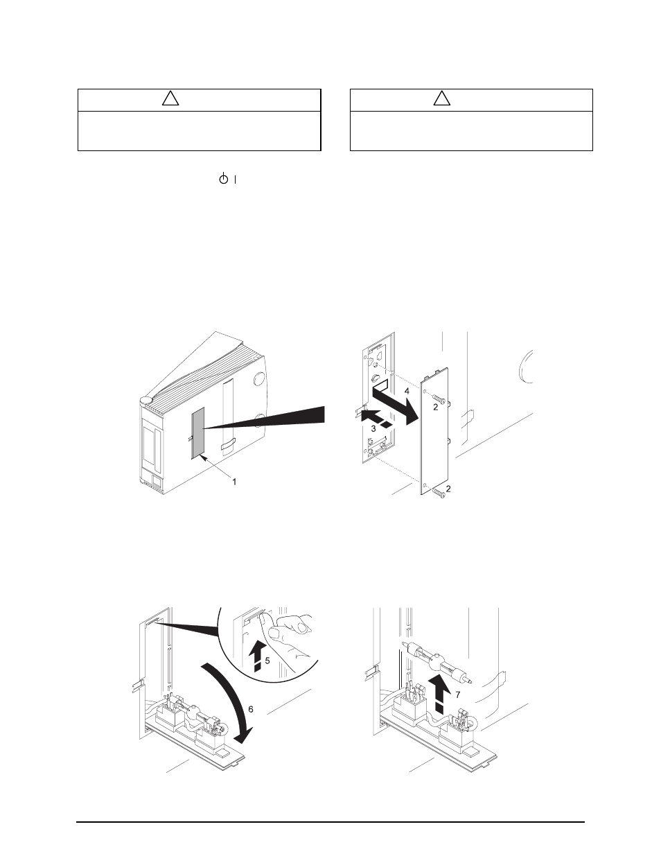 3. replacing the lamp, Caution | 3M MP8620 User Manual | Page 14 / 32