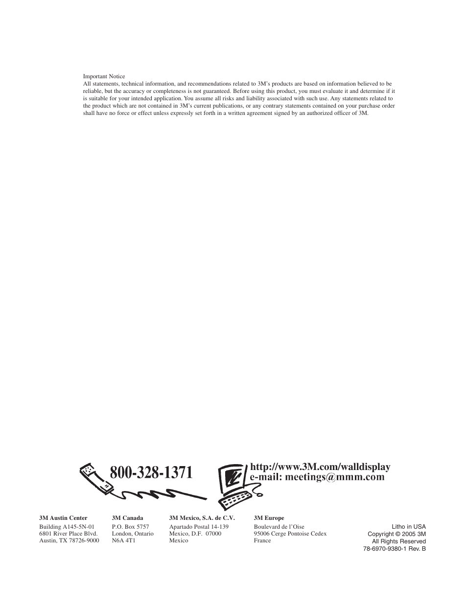 3M 9000PD User Manual | Page 46 / 46