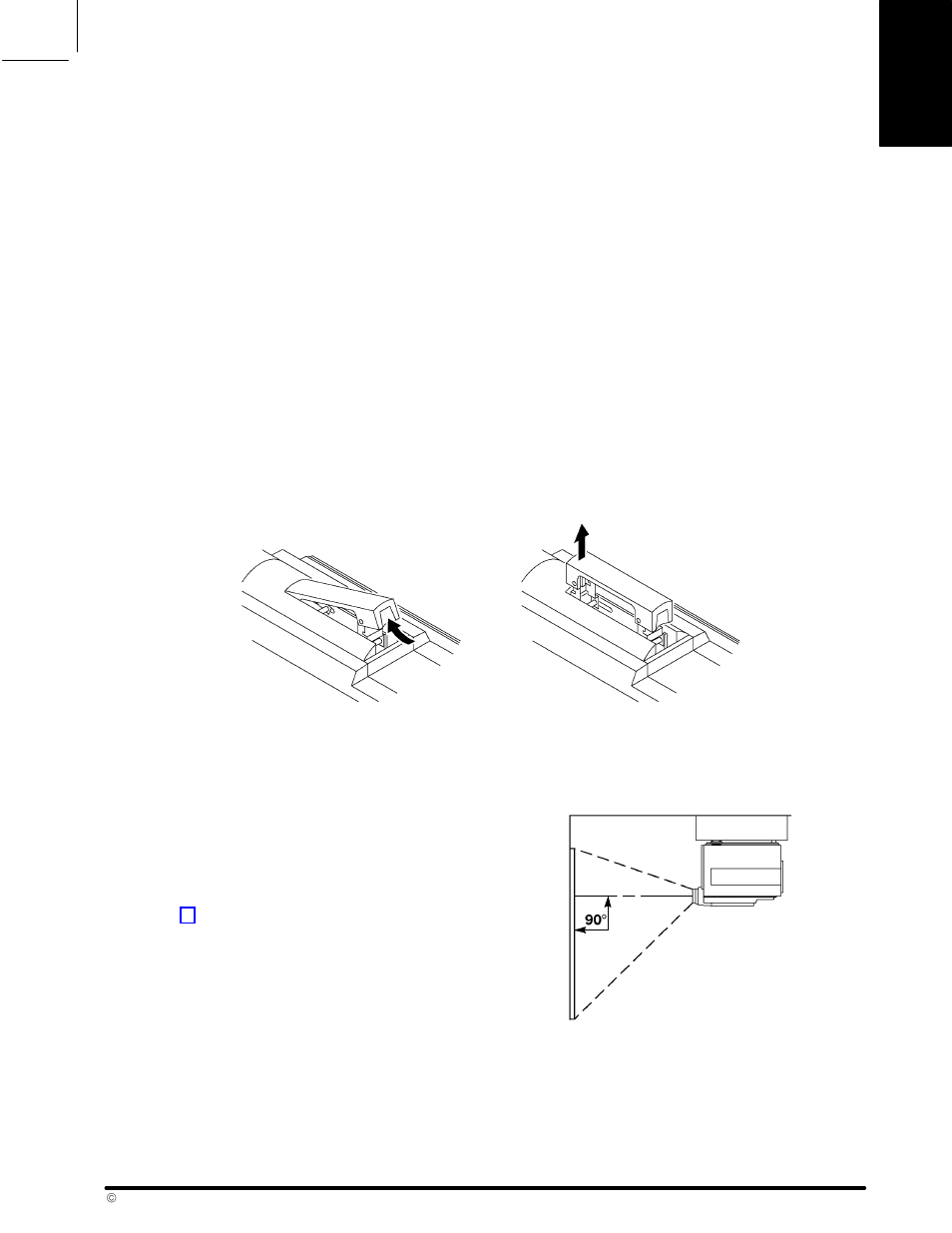 2. projector set up | 3M MP8660 User Manual | Page 11 / 38