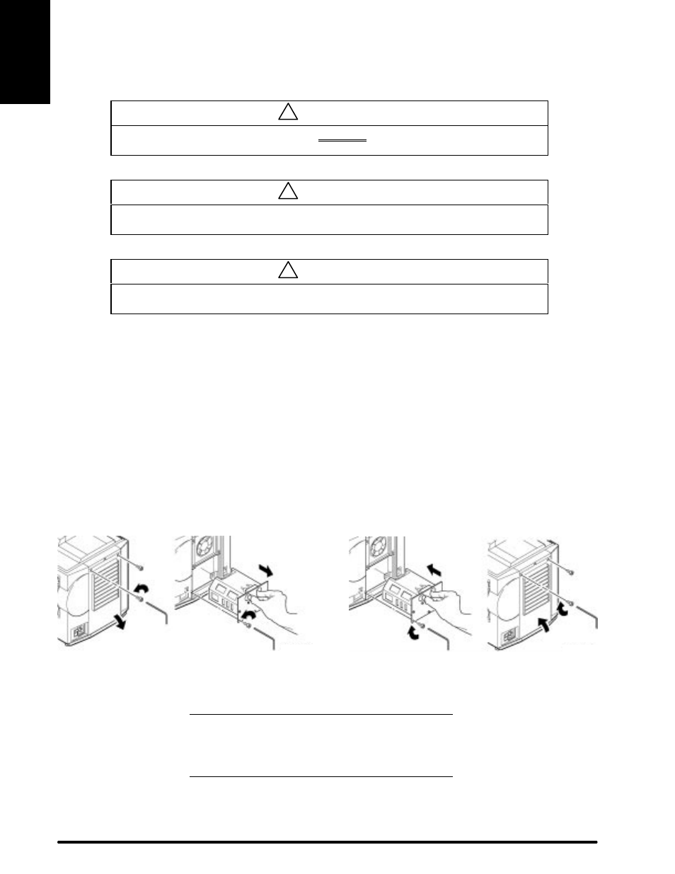 2. mp8660 lamp replacement, Caution | 3M MP8660 User Manual | Page 22 / 38