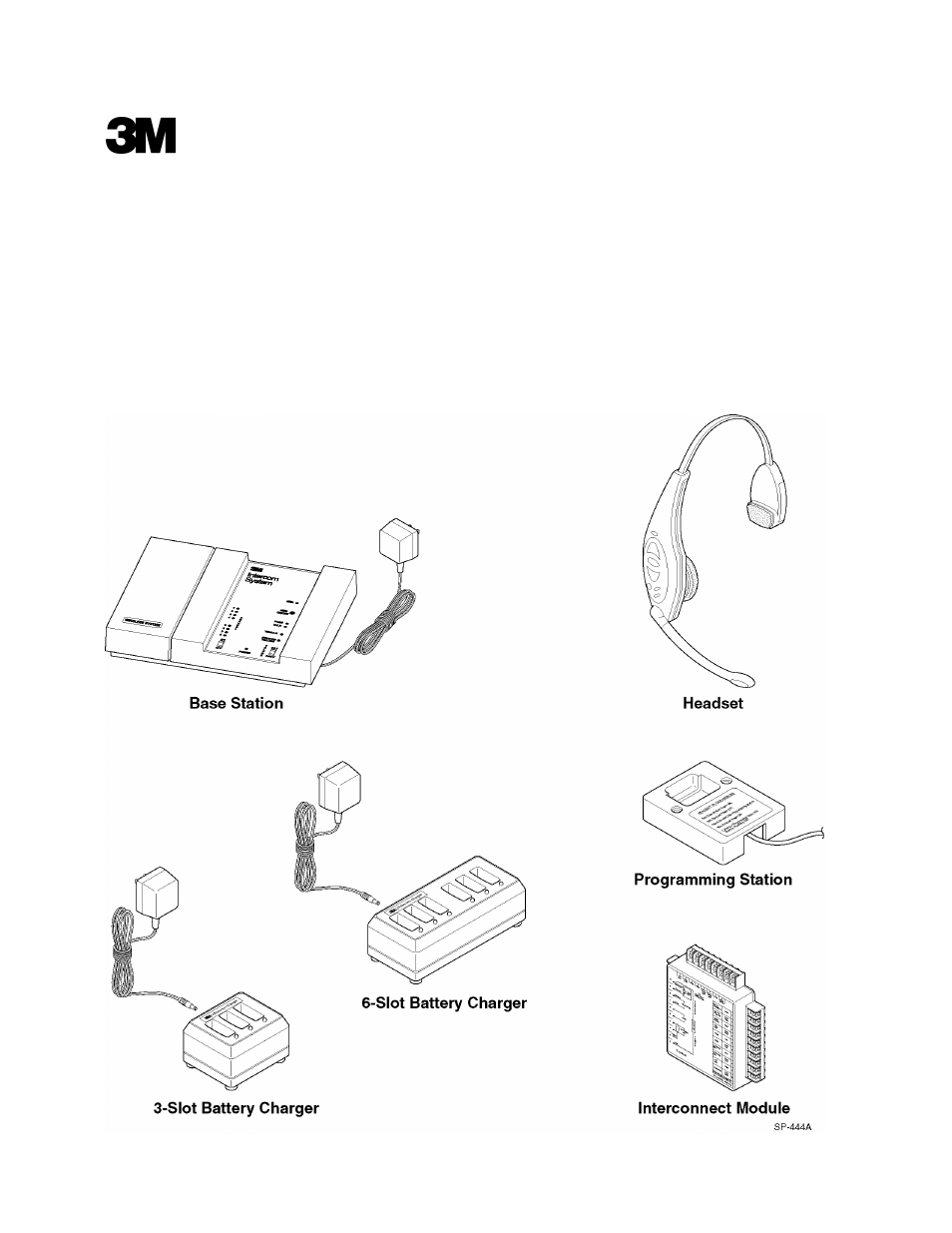 3M Headset Intercom System C1060 User Manual | 34 pages