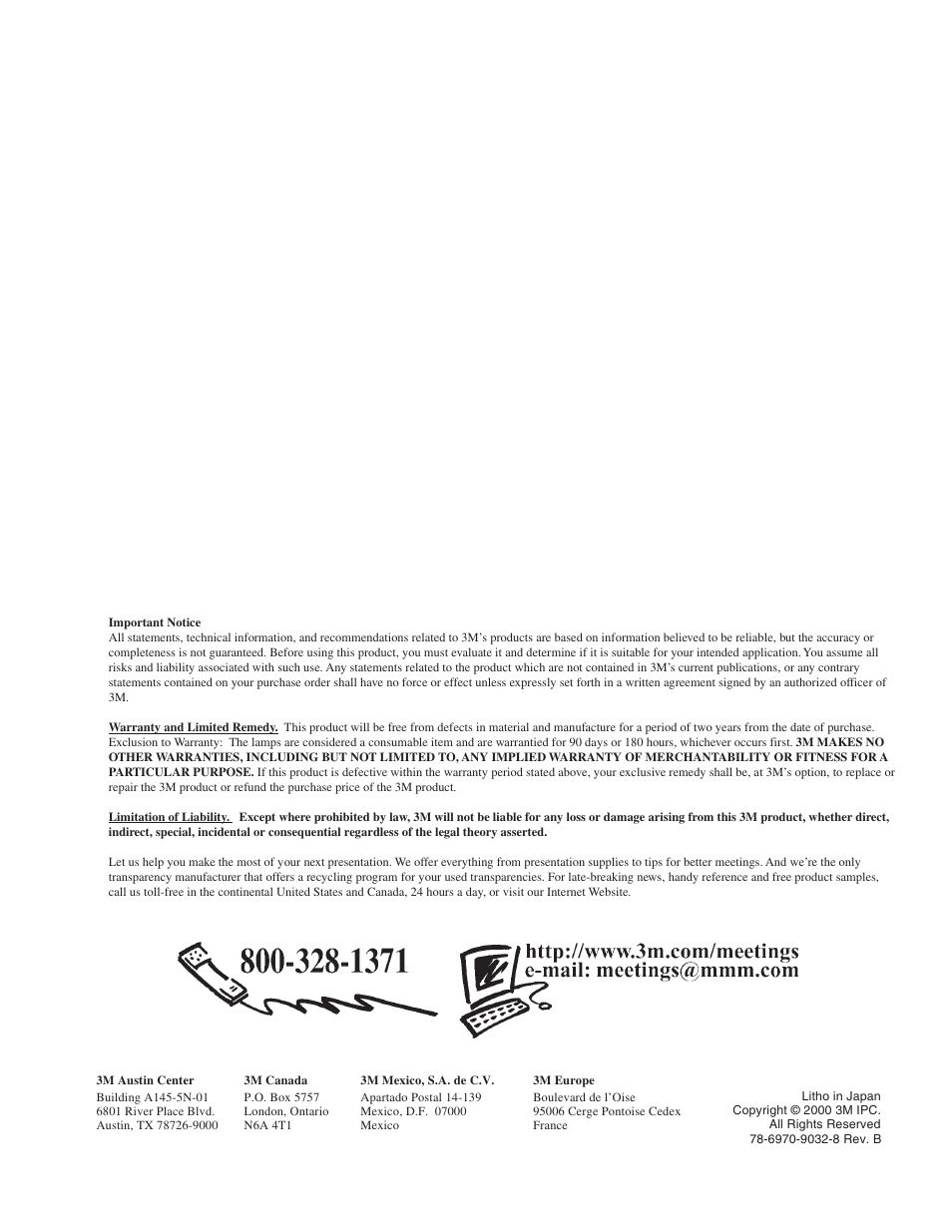 3M MP7640 User Manual | Page 27 / 28