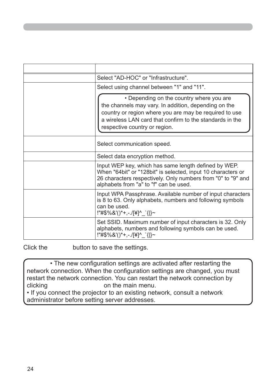 3M Multimedia Projector X62w User Manual | Page 24 / 84