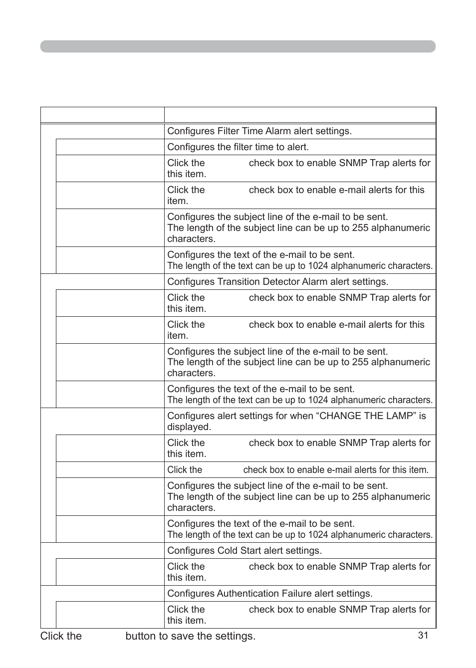 3M Multimedia Projector X62w User Manual | Page 31 / 84