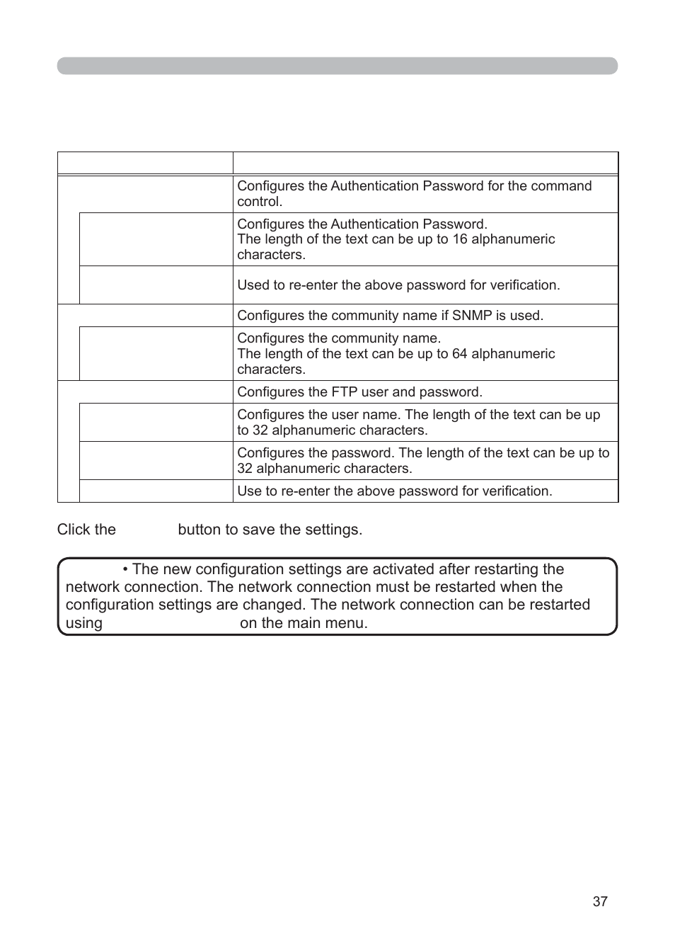 3M Multimedia Projector X62w User Manual | Page 37 / 84