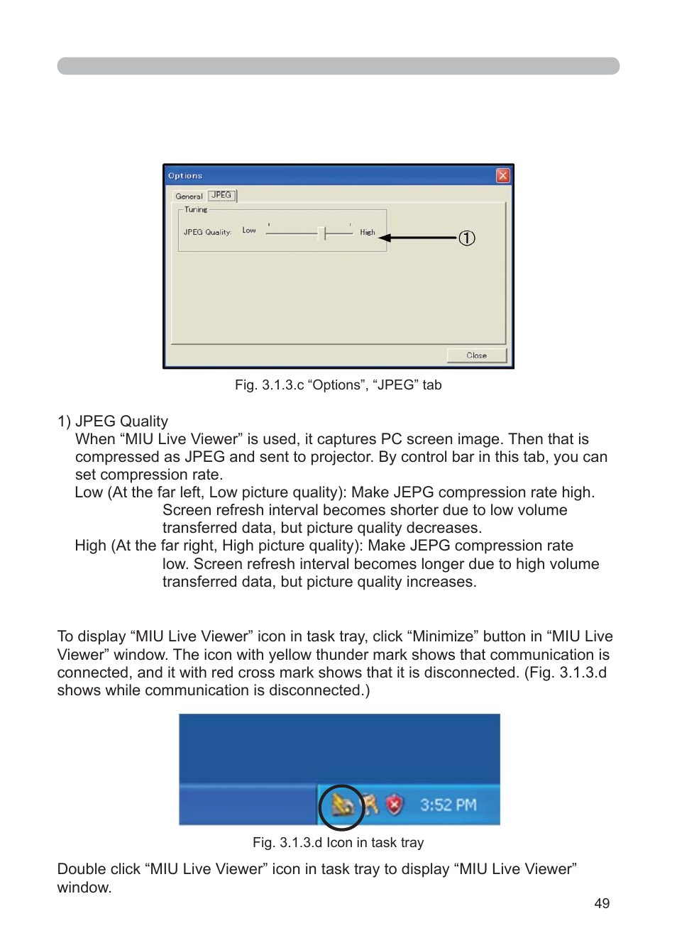 3M Multimedia Projector X62w User Manual | Page 49 / 84