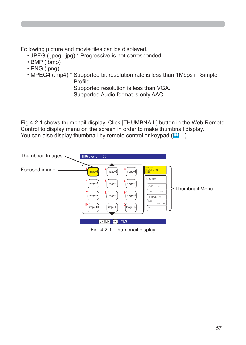 3M Multimedia Projector X62w User Manual | Page 57 / 84