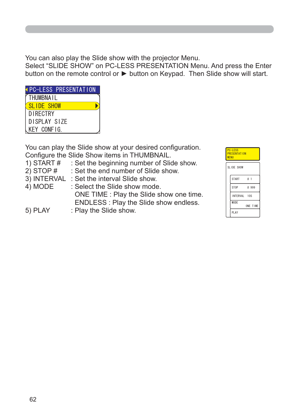 3M Multimedia Projector X62w User Manual | Page 62 / 84