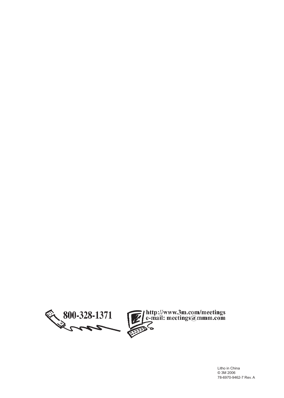 3M Multimedia Projector X62w User Manual | Page 84 / 84