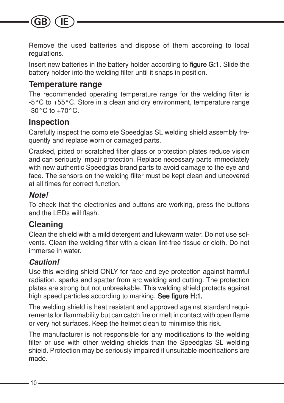 3M SPEEDGLAS SL User Manual | Page 10 / 187