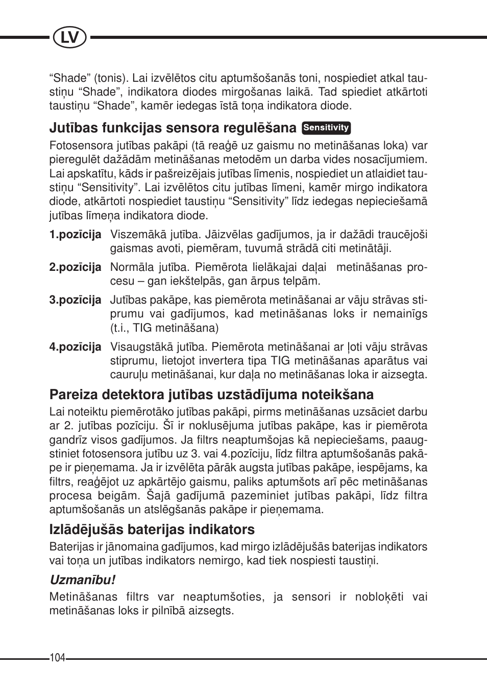 3M SPEEDGLAS SL User Manual | Page 104 / 187