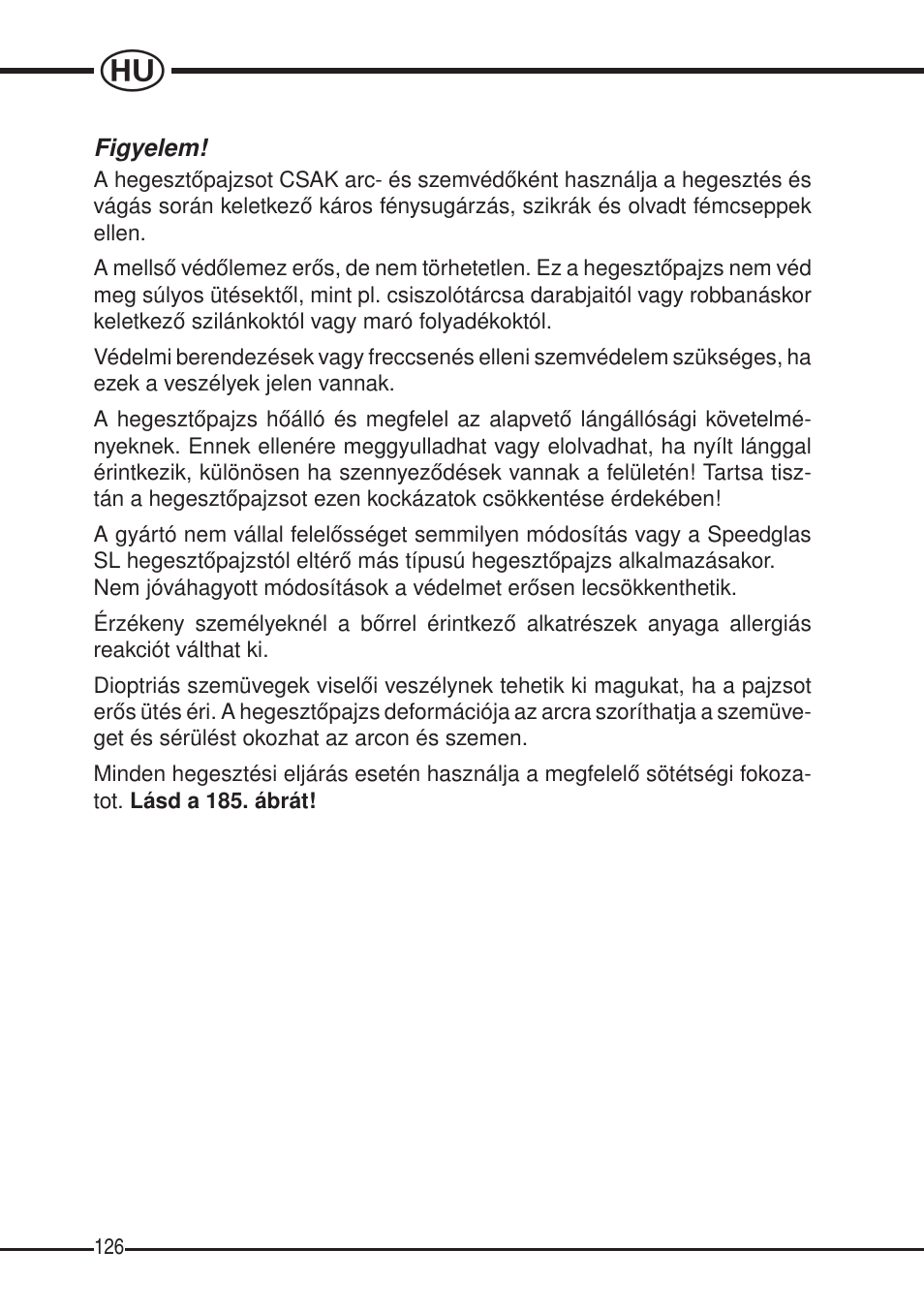3M SPEEDGLAS SL User Manual | Page 126 / 187