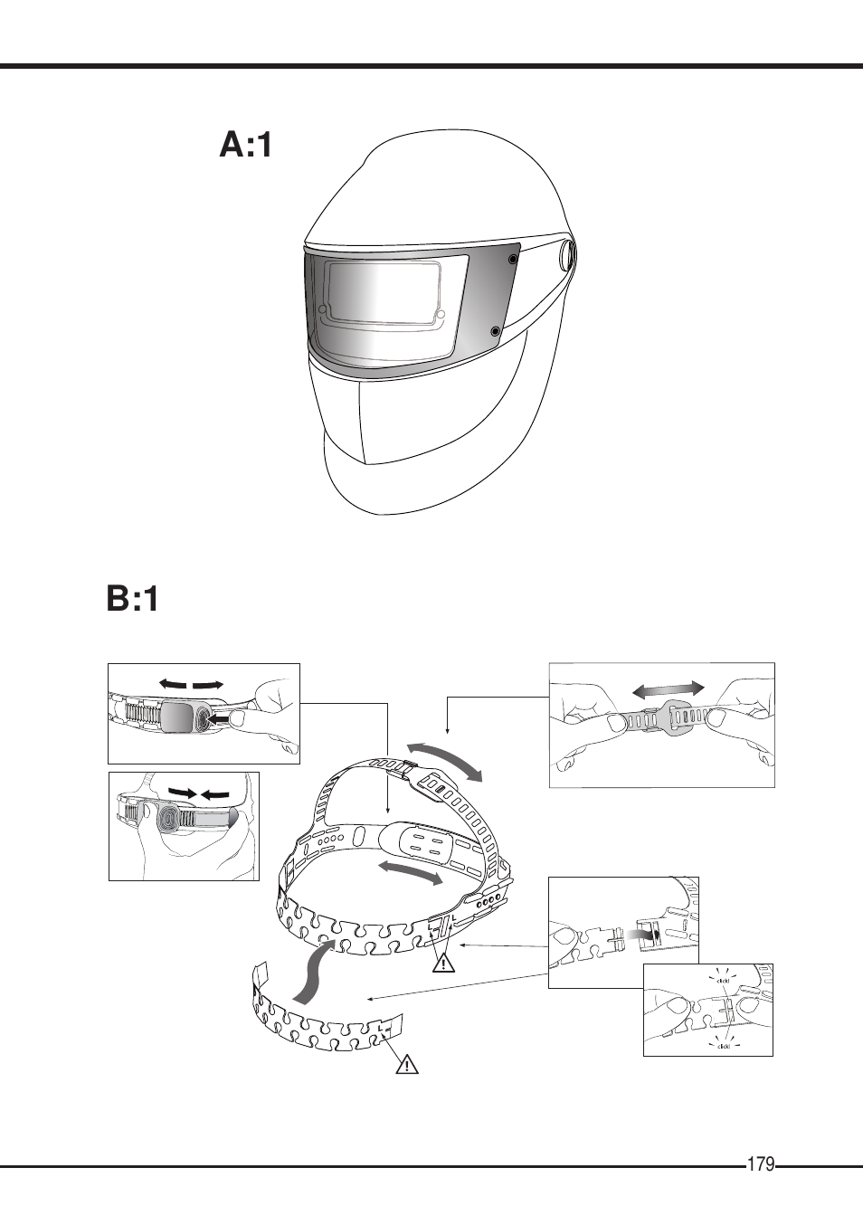 A:1 b:1 | 3M SPEEDGLAS SL User Manual | Page 179 / 187