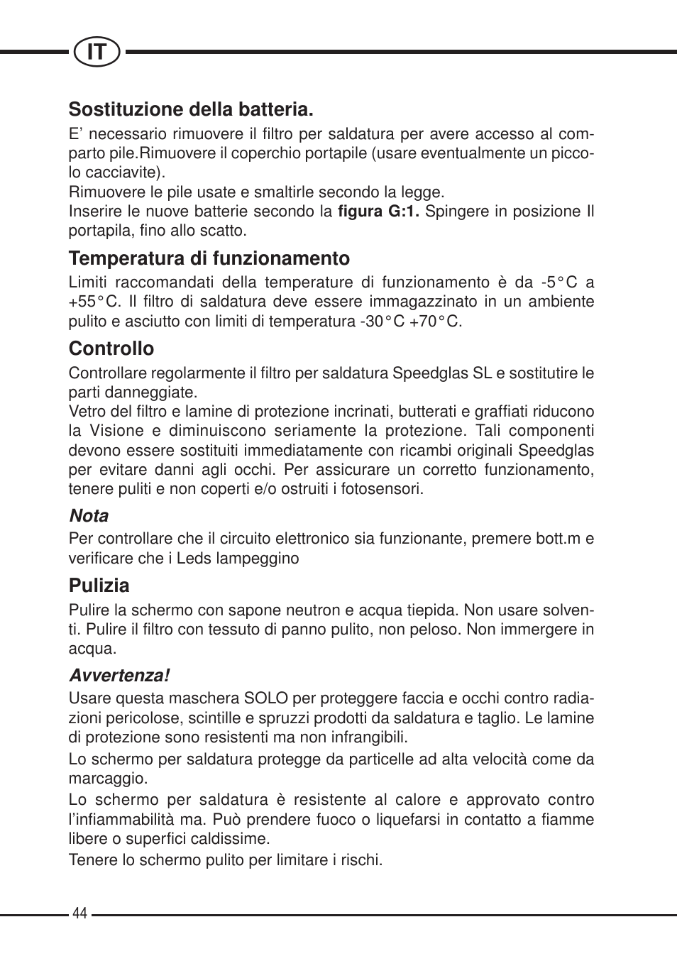 3M SPEEDGLAS SL User Manual | Page 44 / 187