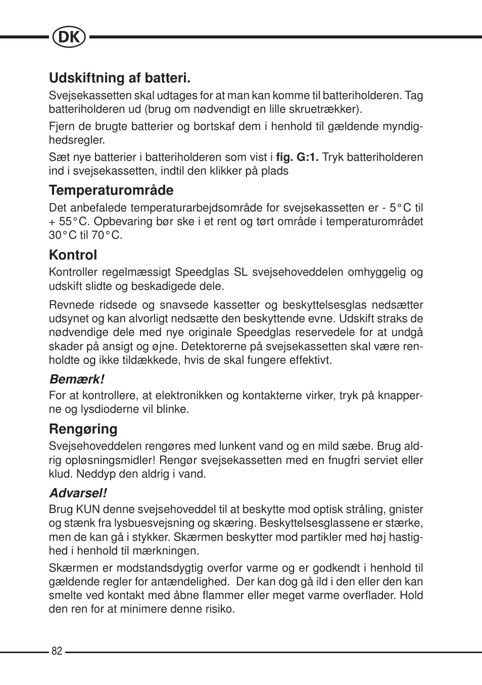 3M SPEEDGLAS SL User Manual | Page 82 / 187