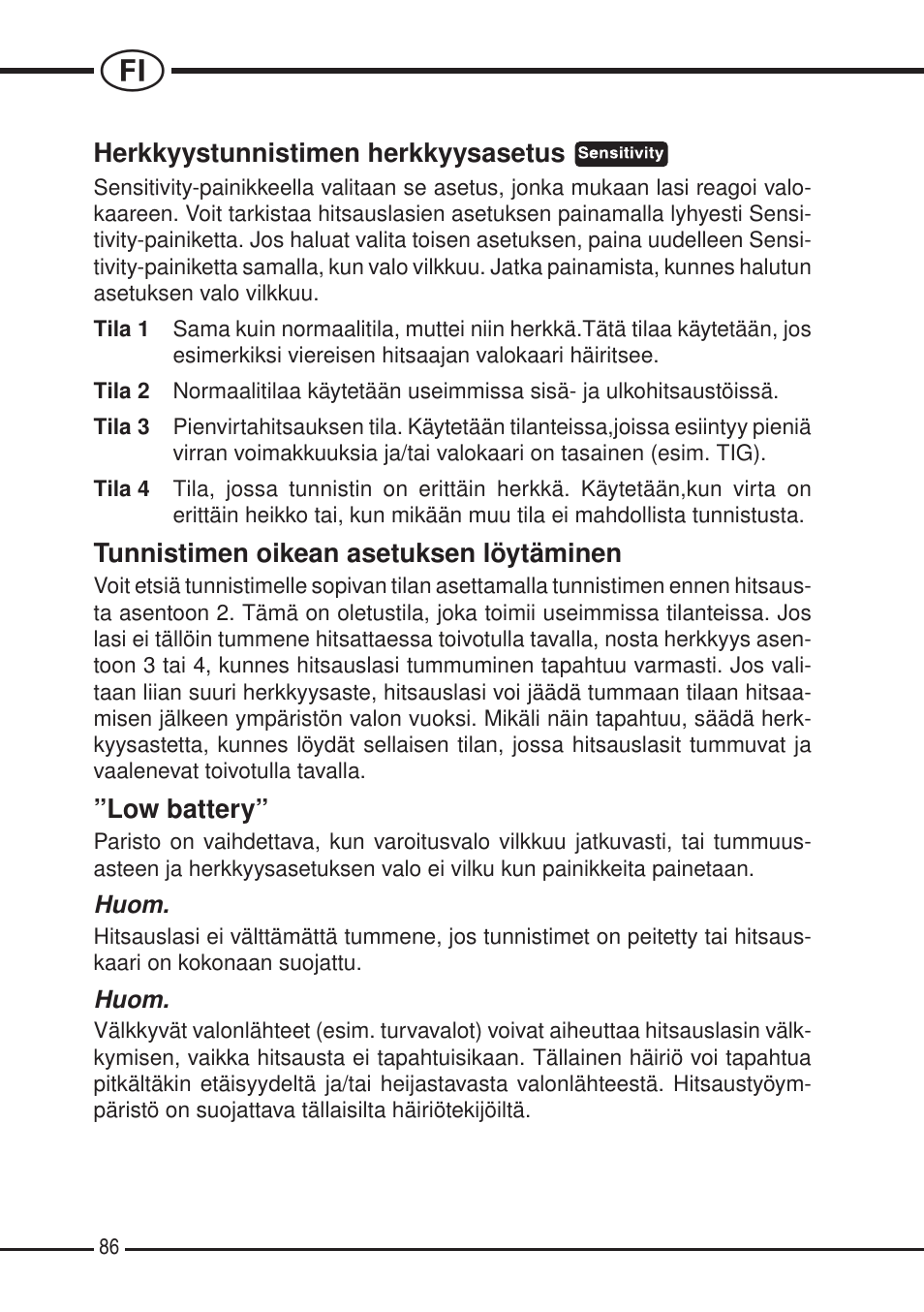 3M SPEEDGLAS SL User Manual | Page 86 / 187