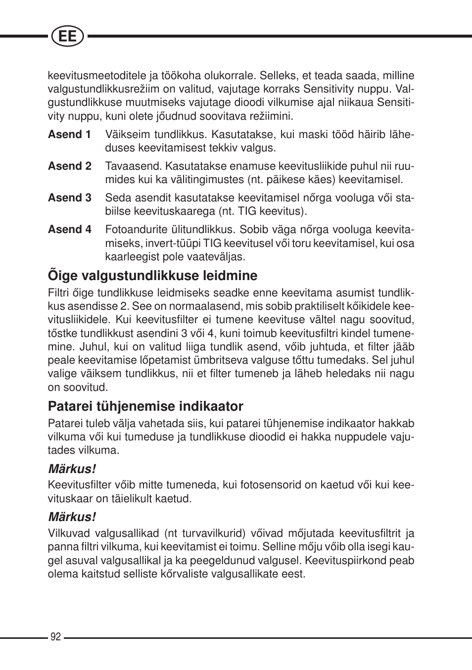 3M SPEEDGLAS SL User Manual | Page 92 / 187