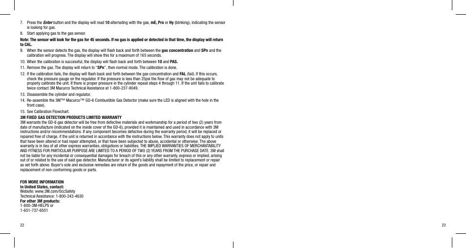 3M MACURCO GD-6 User Manual | Page 13 / 16