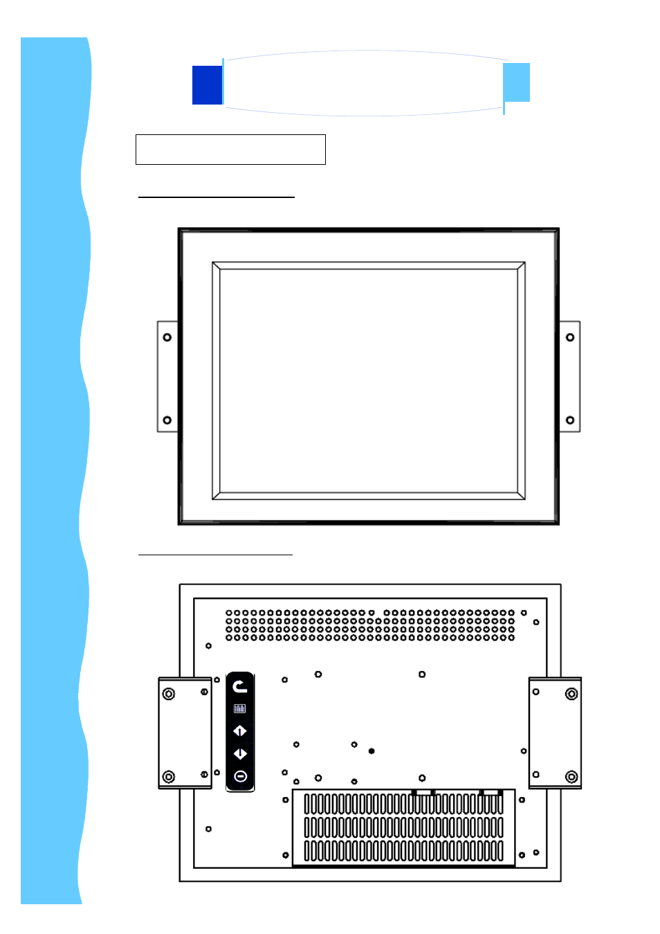 Installation, A. product views, Ap series - front view ap series - rear view | 3M UMUV.10-045V2 User Manual | Page 11 / 28