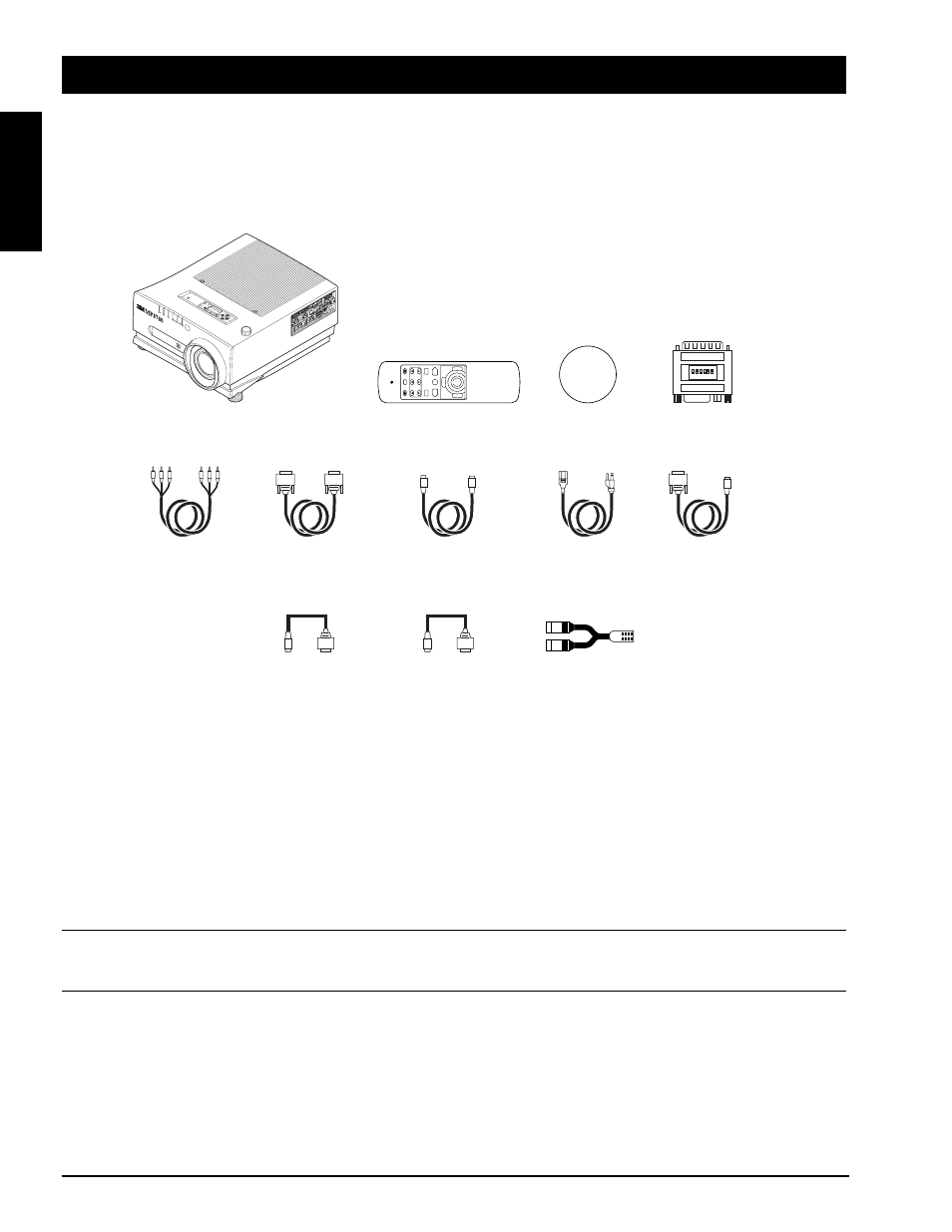 Unpack, Section 1: unpack, 1 contents of shipping box | 2 optional accessories, 3 keep your packing materials, 4 what's next, English | 3M MP8780 User Manual | Page 7 / 38