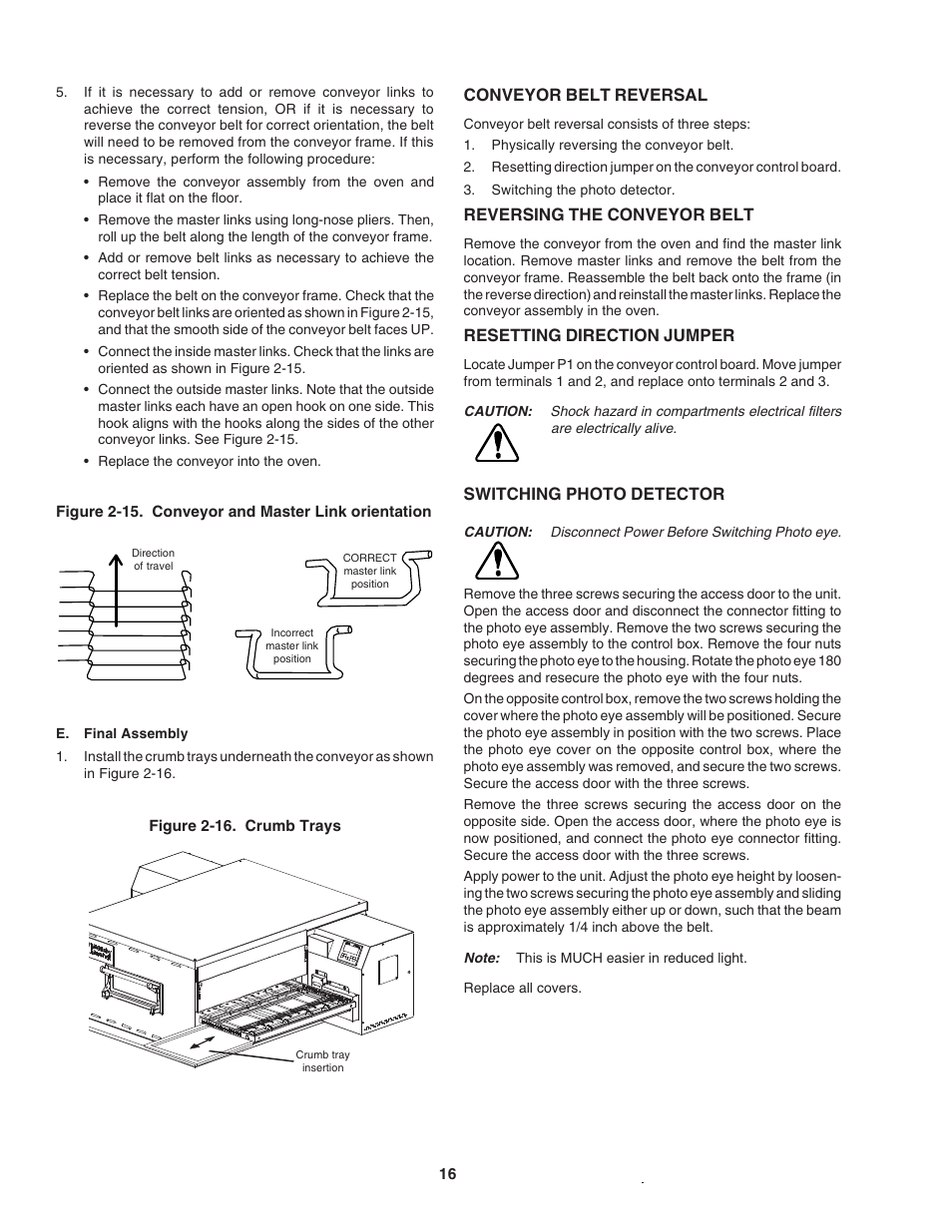 Middleby Marshall PS840E Electric User Manual | Page 20 / 35
