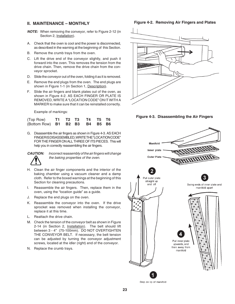 Middleby Marshall PS840E Electric User Manual | Page 27 / 35