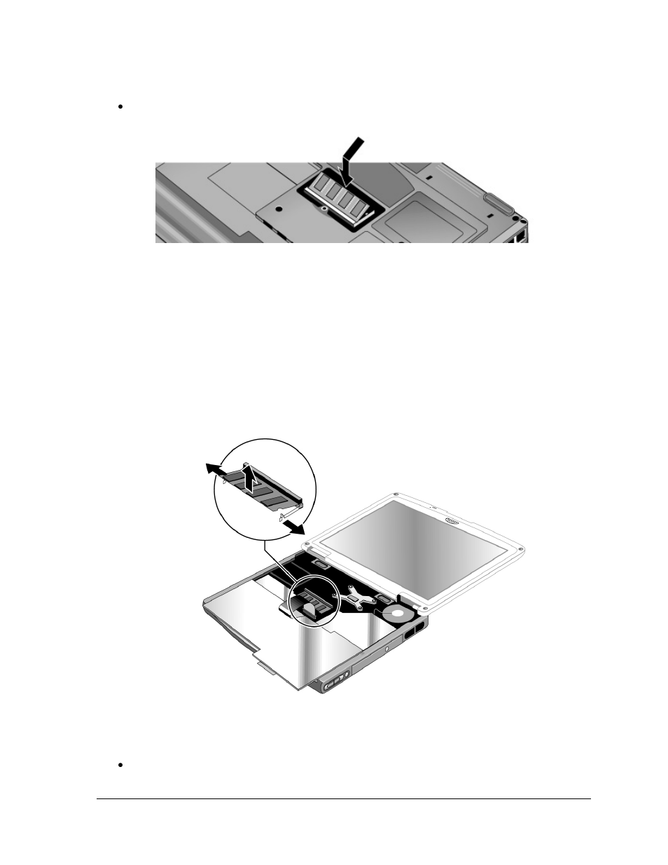 Removing the system sdram module | HP XZ200 User Manual | Page 51 / 58