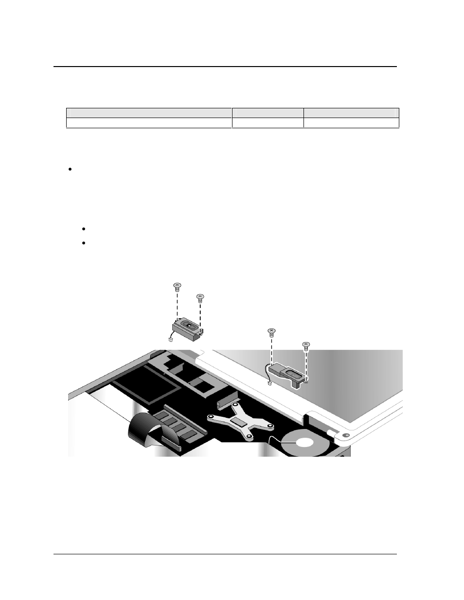 Removing the speakers | HP XZ200 User Manual | Page 52 / 58