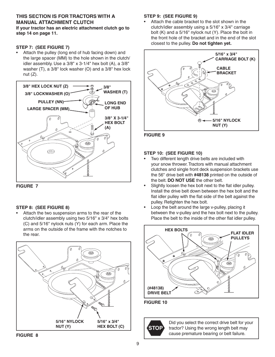 Agri-Fab LST42B User Manual | Page 9 / 36