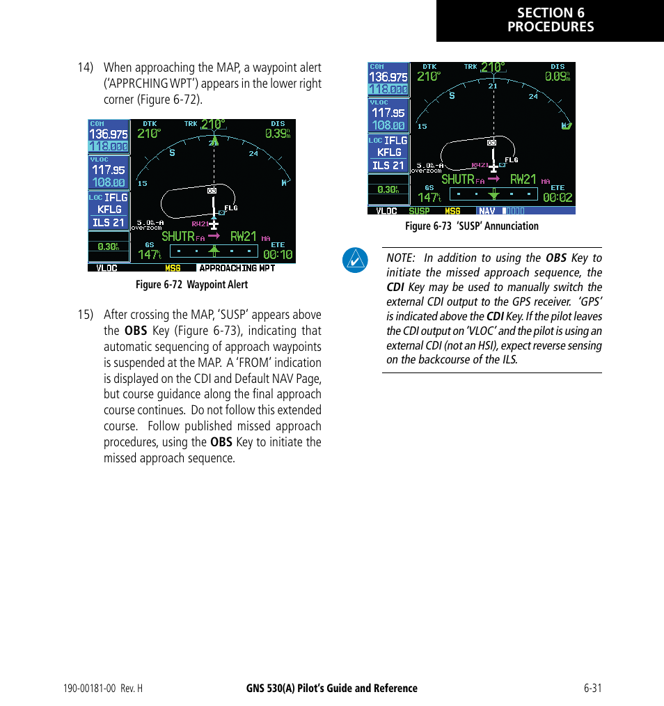 Garmin GNS 530 User Manual | Page 113 / 288