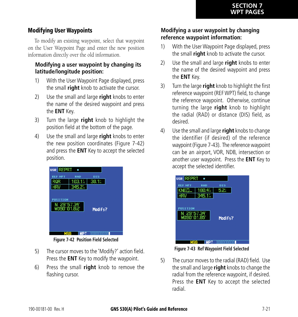 Garmin GNS 530 User Manual | Page 137 / 288