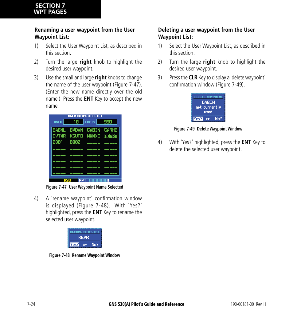 Garmin GNS 530 User Manual | Page 140 / 288