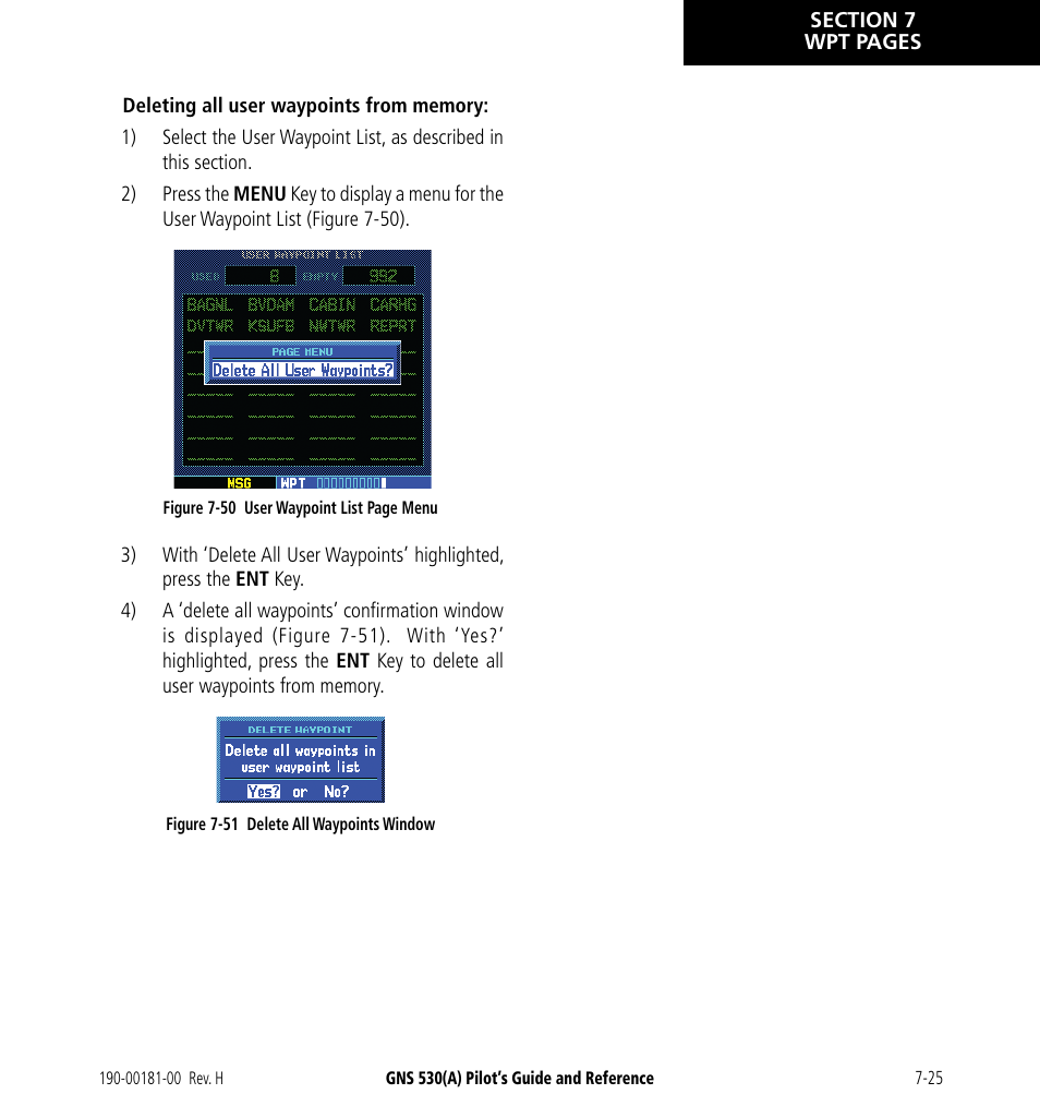 Garmin GNS 530 User Manual | Page 141 / 288