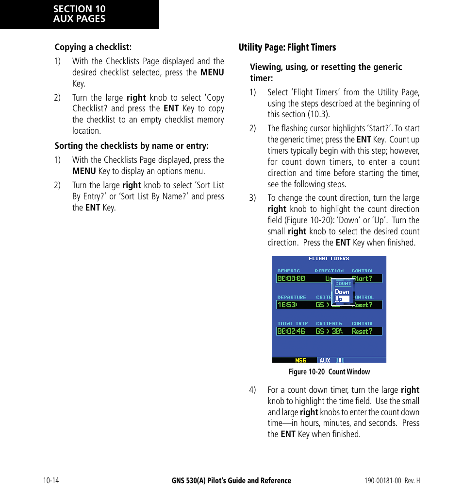 Garmin GNS 530 User Manual | Page 174 / 288