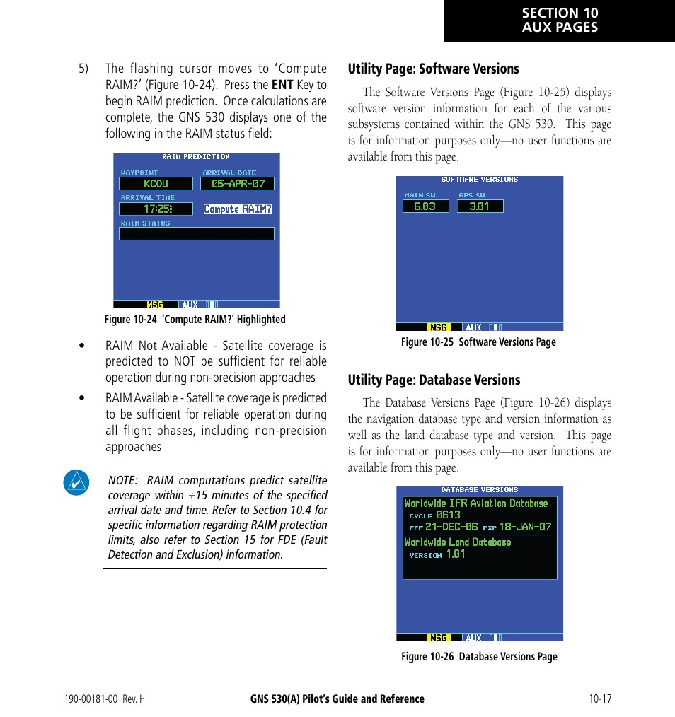 Garmin GNS 530 User Manual | Page 177 / 288