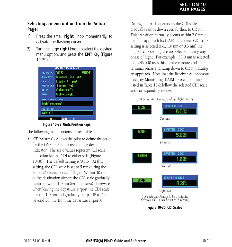 Garmin GNS 530 User Manual | Page 179 / 288