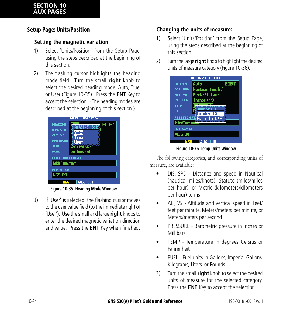 Garmin GNS 530 User Manual | Page 184 / 288