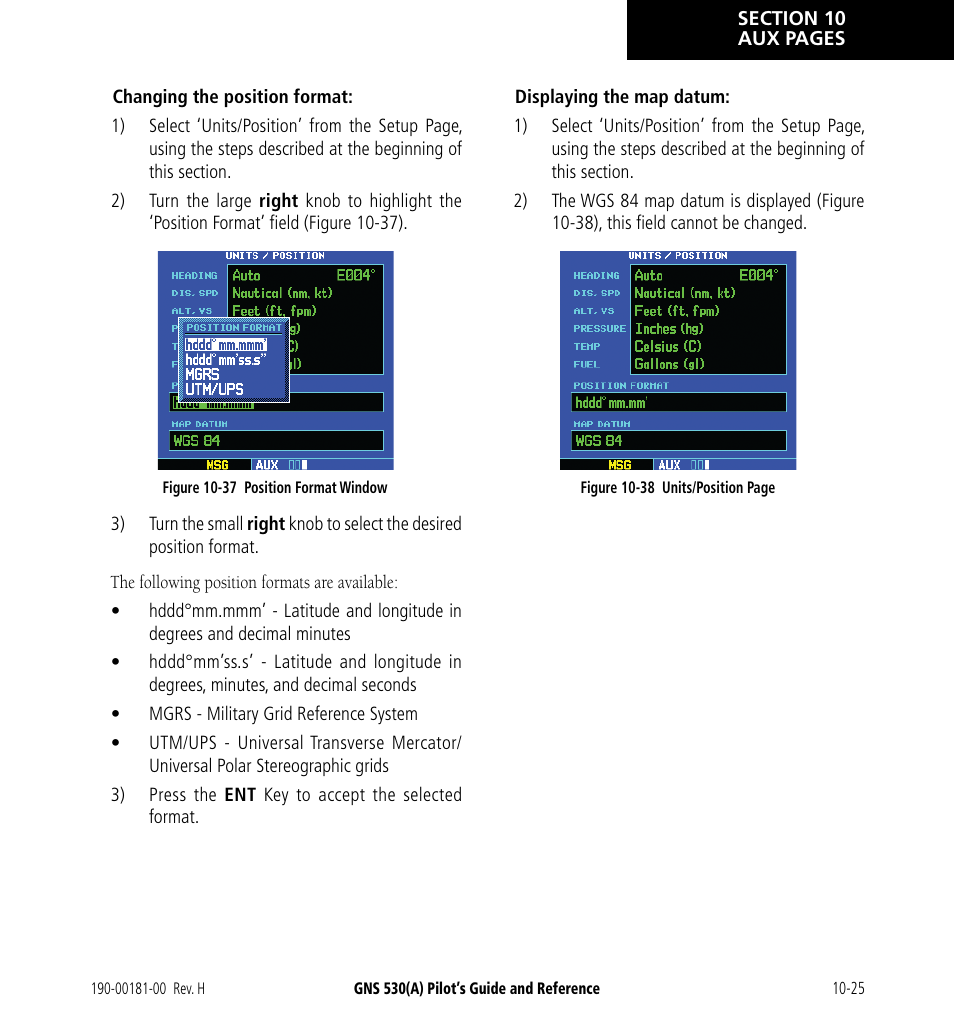 Garmin GNS 530 User Manual | Page 185 / 288