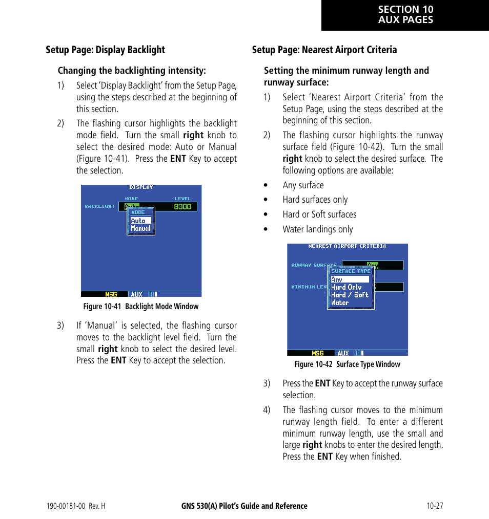 Garmin GNS 530 User Manual | Page 187 / 288