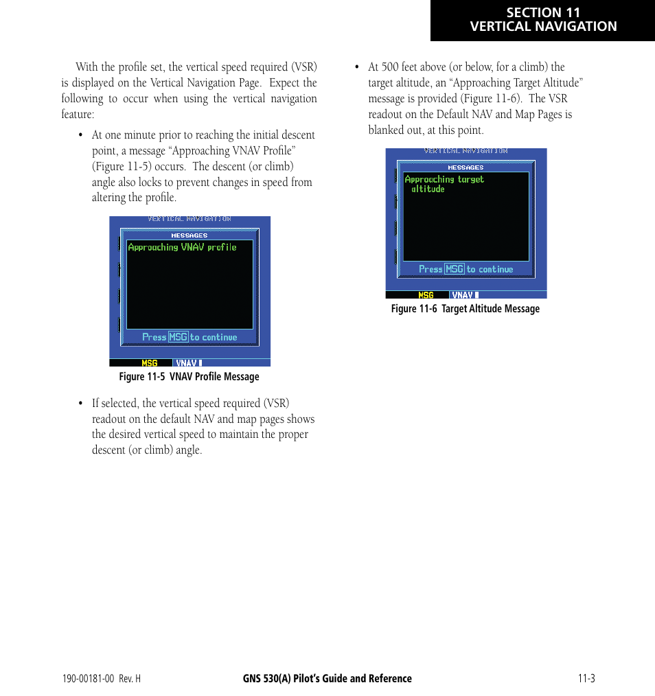 Garmin GNS 530 User Manual | Page 193 / 288