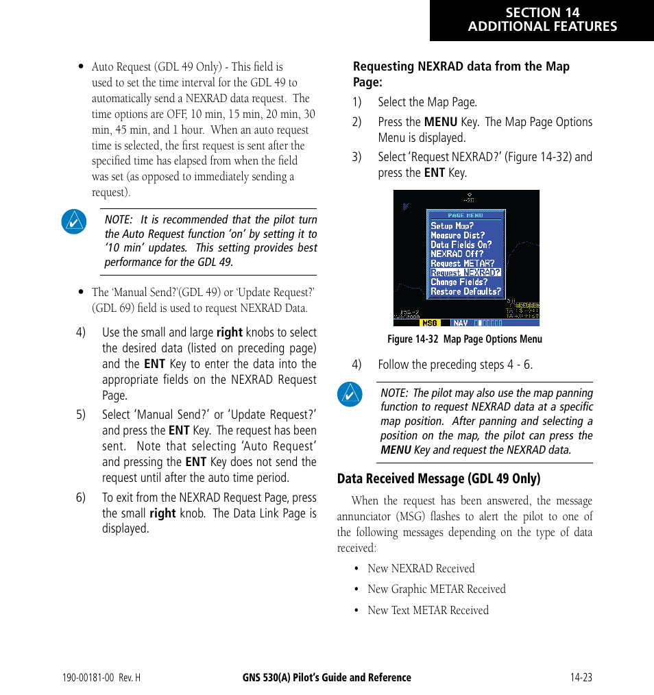 Garmin GNS 530 User Manual | Page 239 / 288