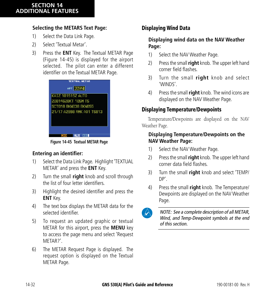 Garmin GNS 530 User Manual | Page 248 / 288