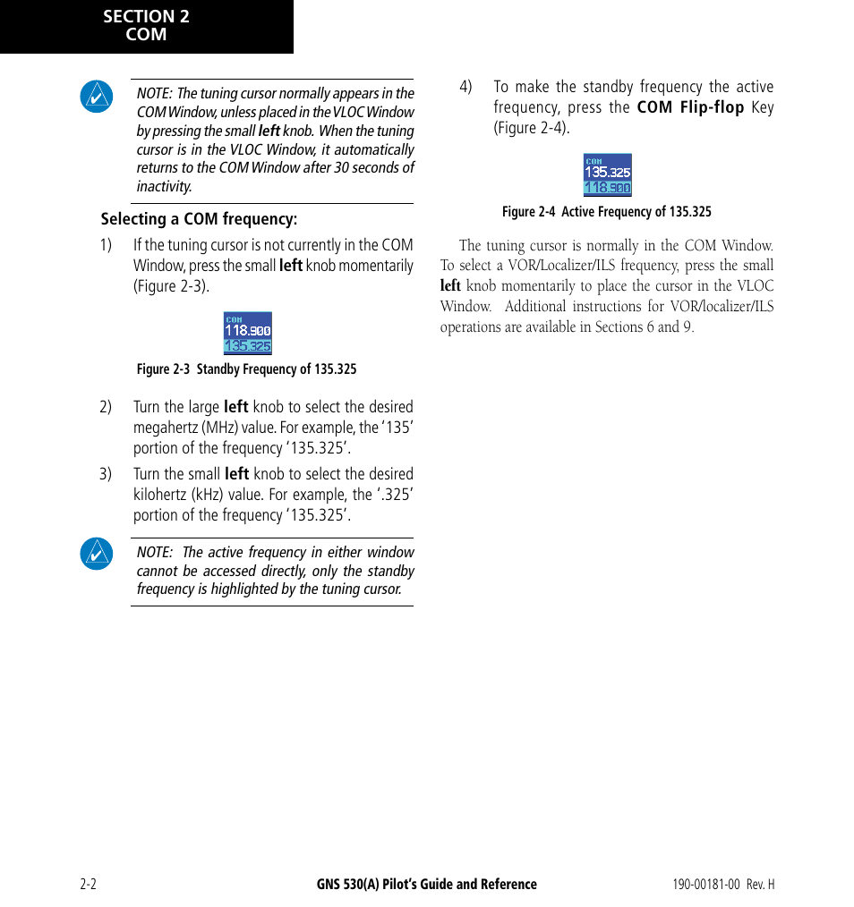 Garmin GNS 530 User Manual | Page 32 / 288