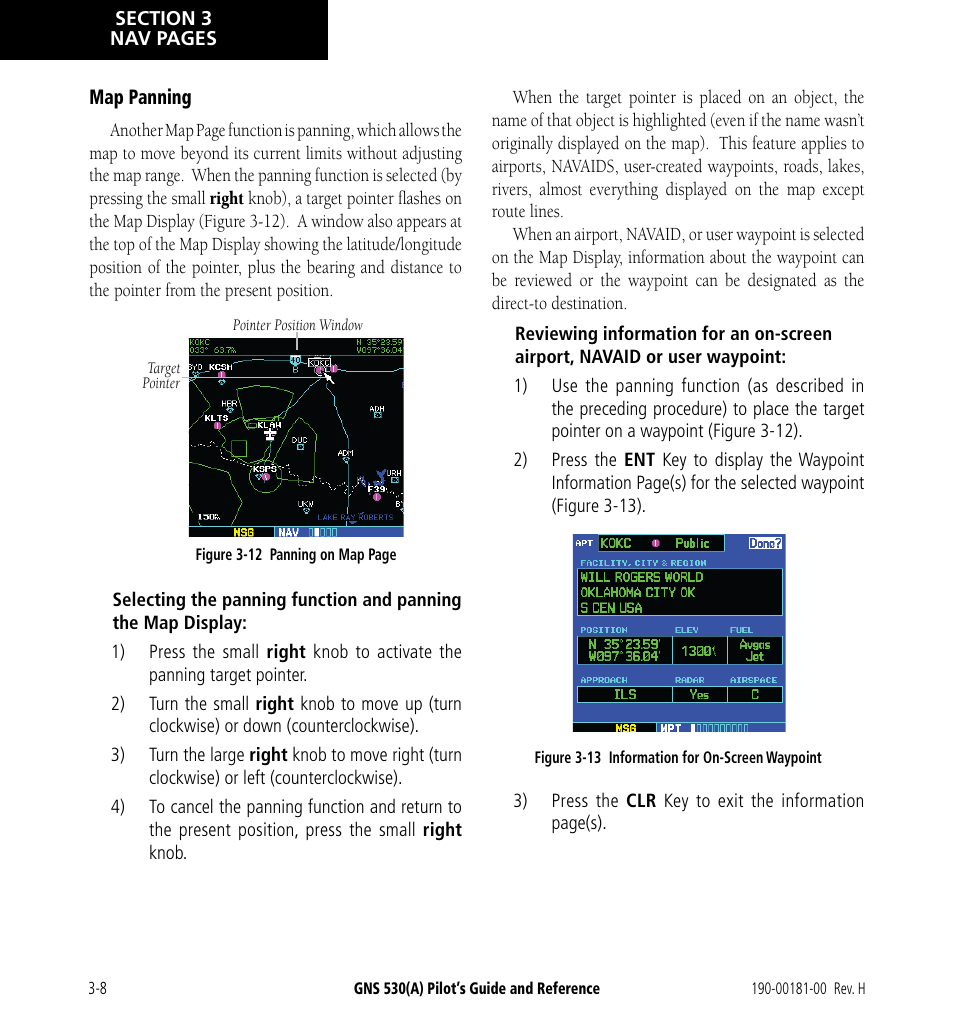 Garmin GNS 530 User Manual | Page 44 / 288