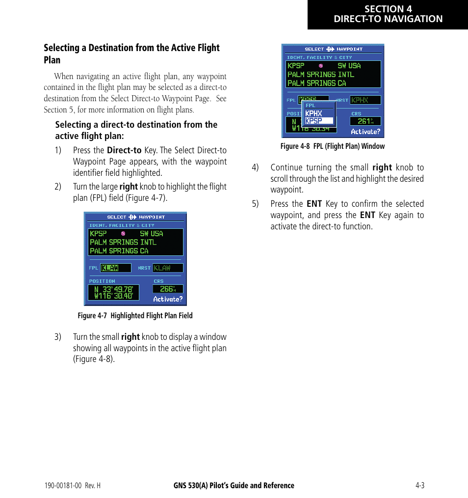 Garmin GNS 530 User Manual | Page 63 / 288