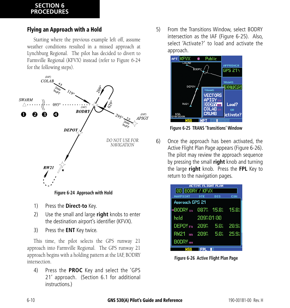 Garmin GNS 530 User Manual | Page 92 / 288