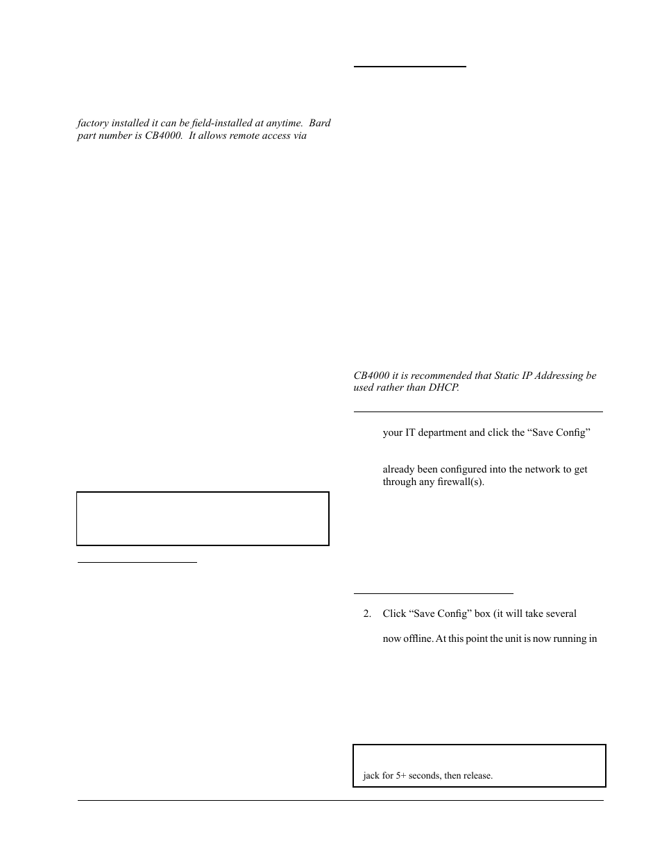 Bard MD4000 User Manual | Page 11 / 23
